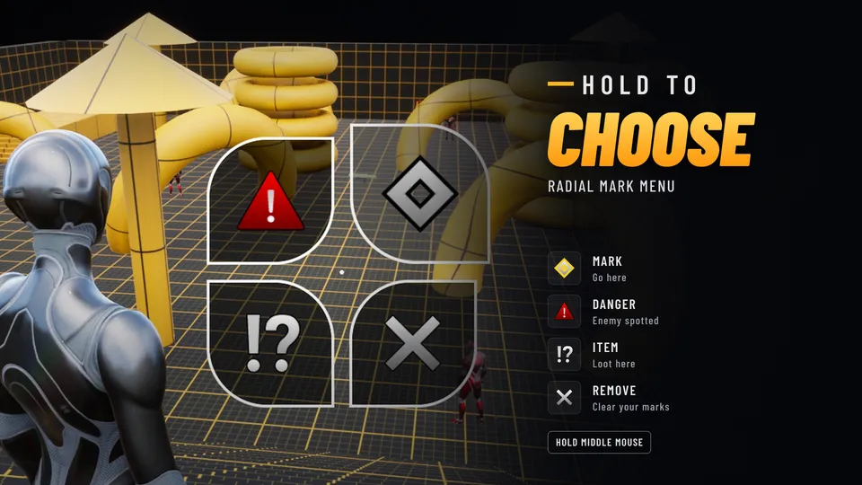 Radial Mark Menu